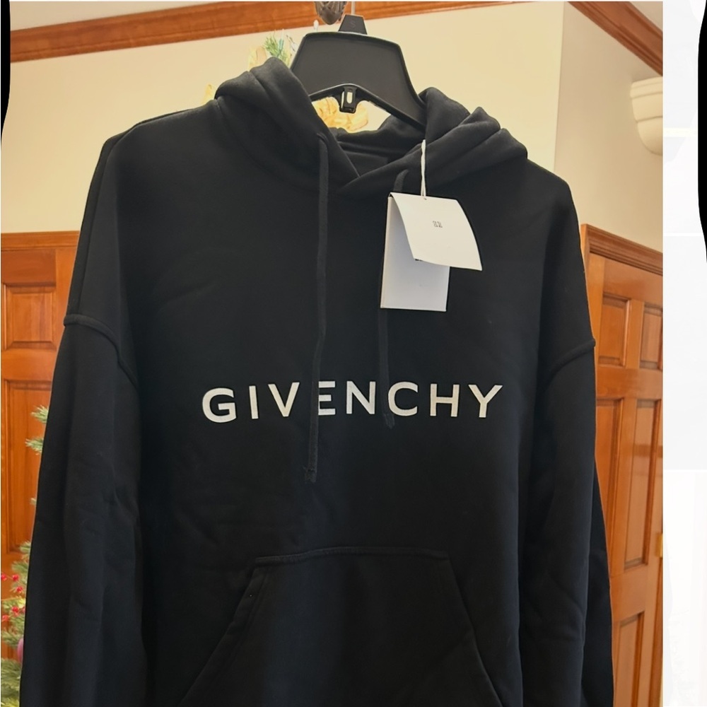 Givenchy men's cotton fleece hoodie size medium NWT